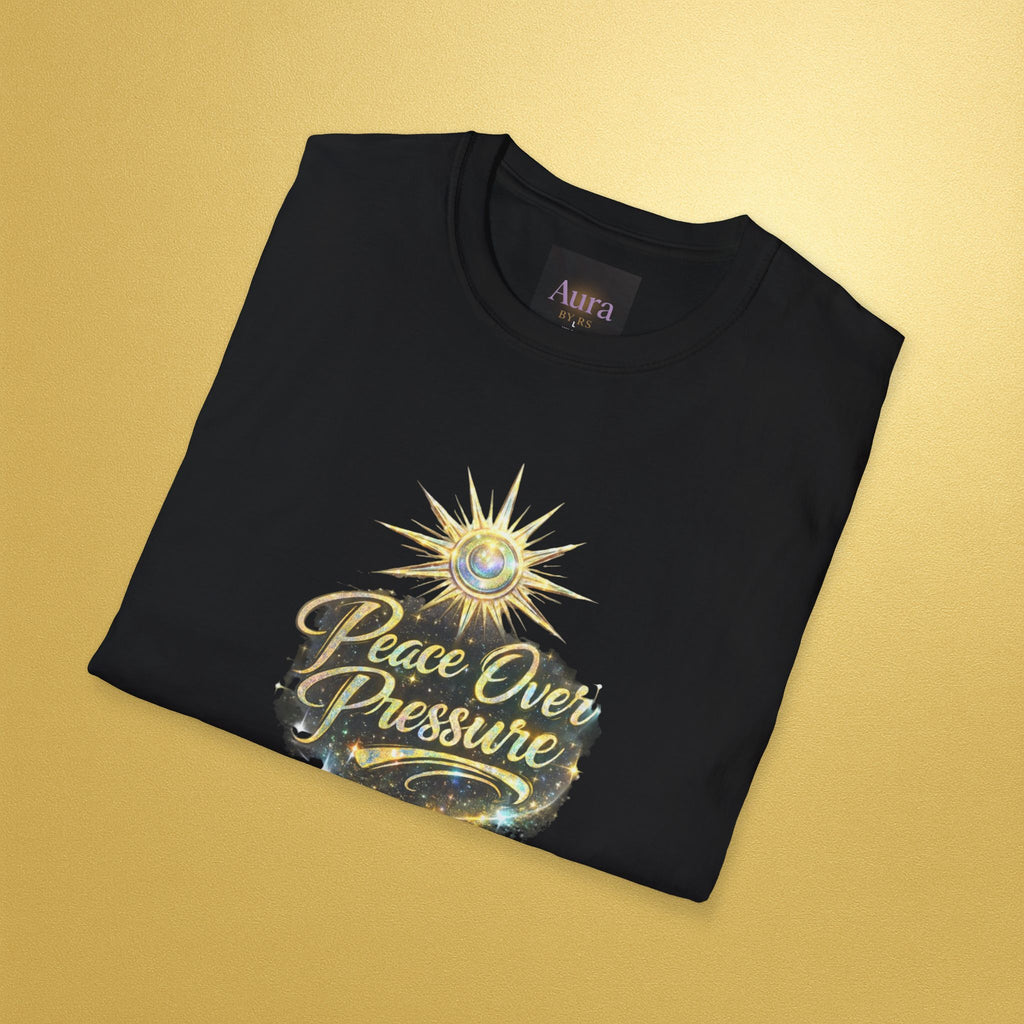 Peace Over Pressure Retro Sunburst T-Shirt