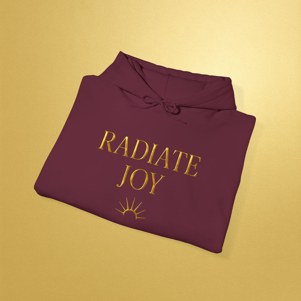 Radiate Joy Hoodie | Inspirational Pullover