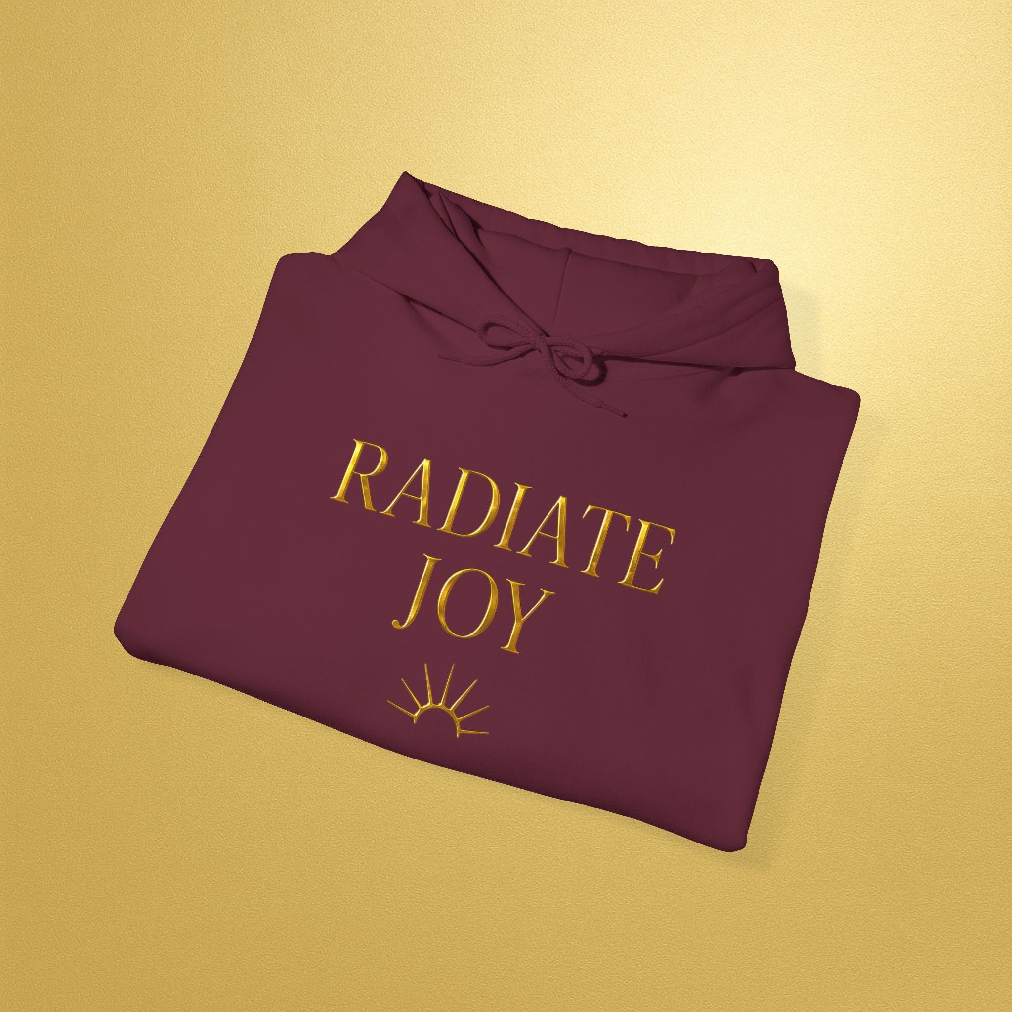 Radiate Joy Hoodie | Inspirational Pullover