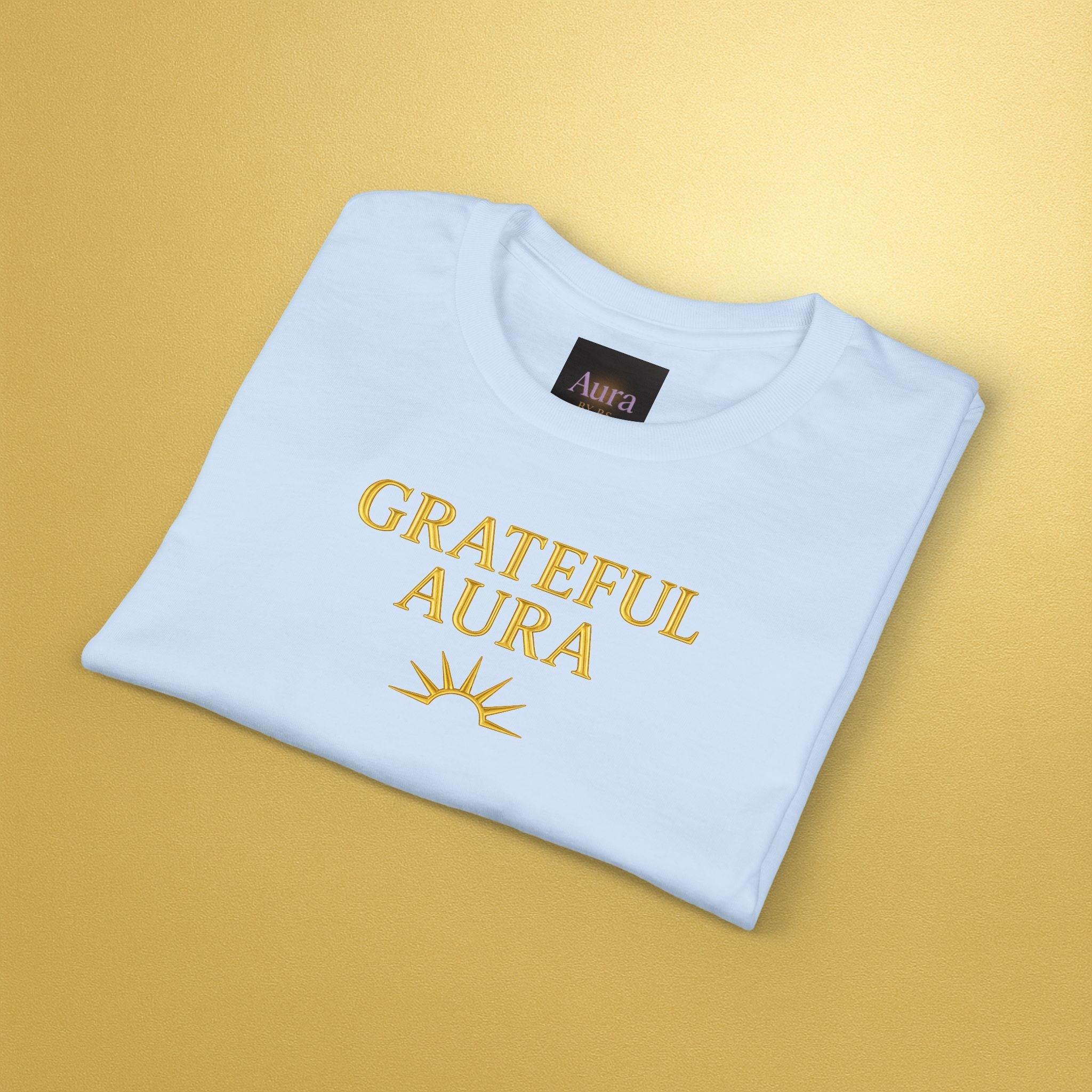 Grateful Aura T-Shirt | Inspirational - AURA BY RS ®