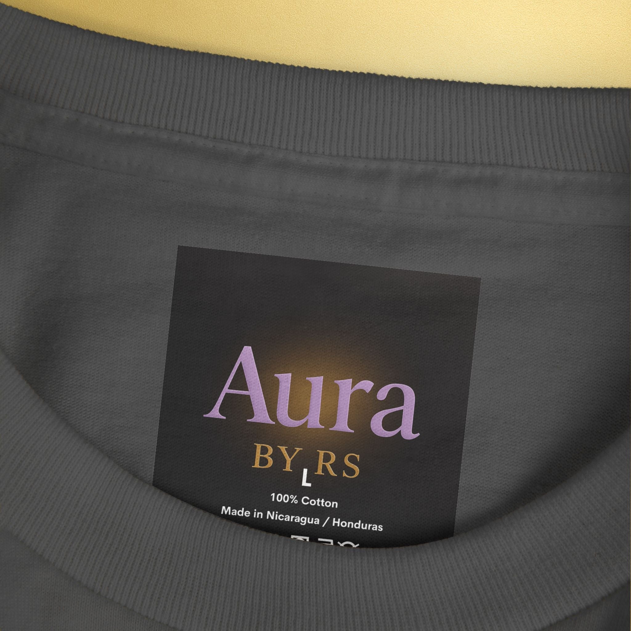 Grateful Aura Tee — Heavy Cotton Inspirational Graphic T‑Shirt - AURA BY RS ®