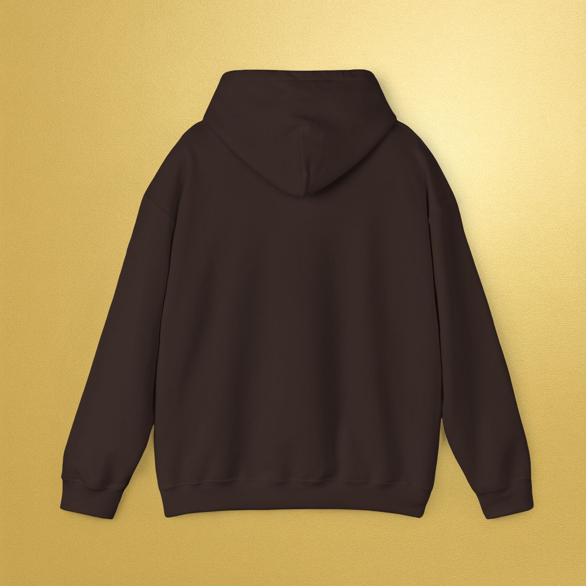 Hoodie — "Choose Love Not Chaos" Gold Heart Inspirational Hoodie - AURA BY RS ®