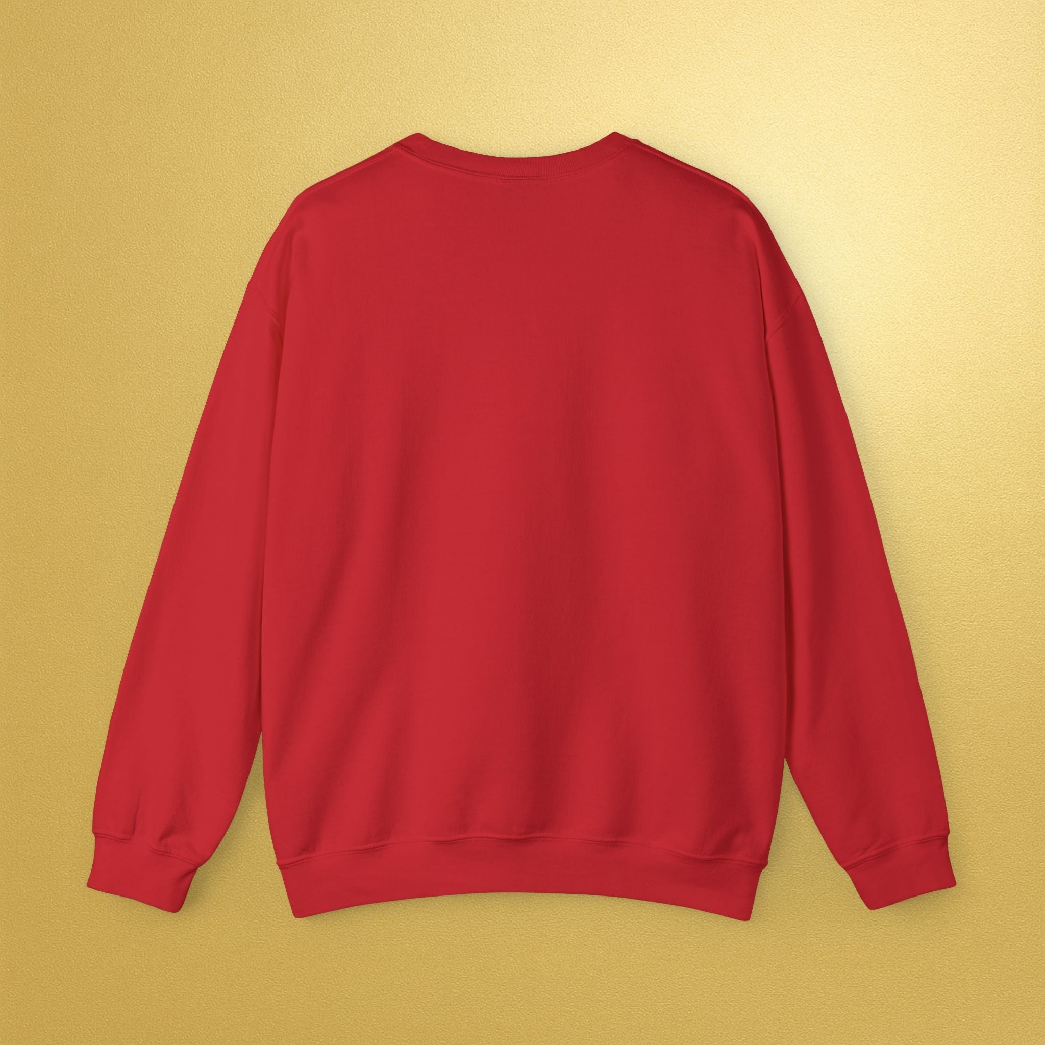 Valentine's 'Love Luxe Good on Me' Sweatshirt — Shiny Gold Crewneck - AURA BY RS ®