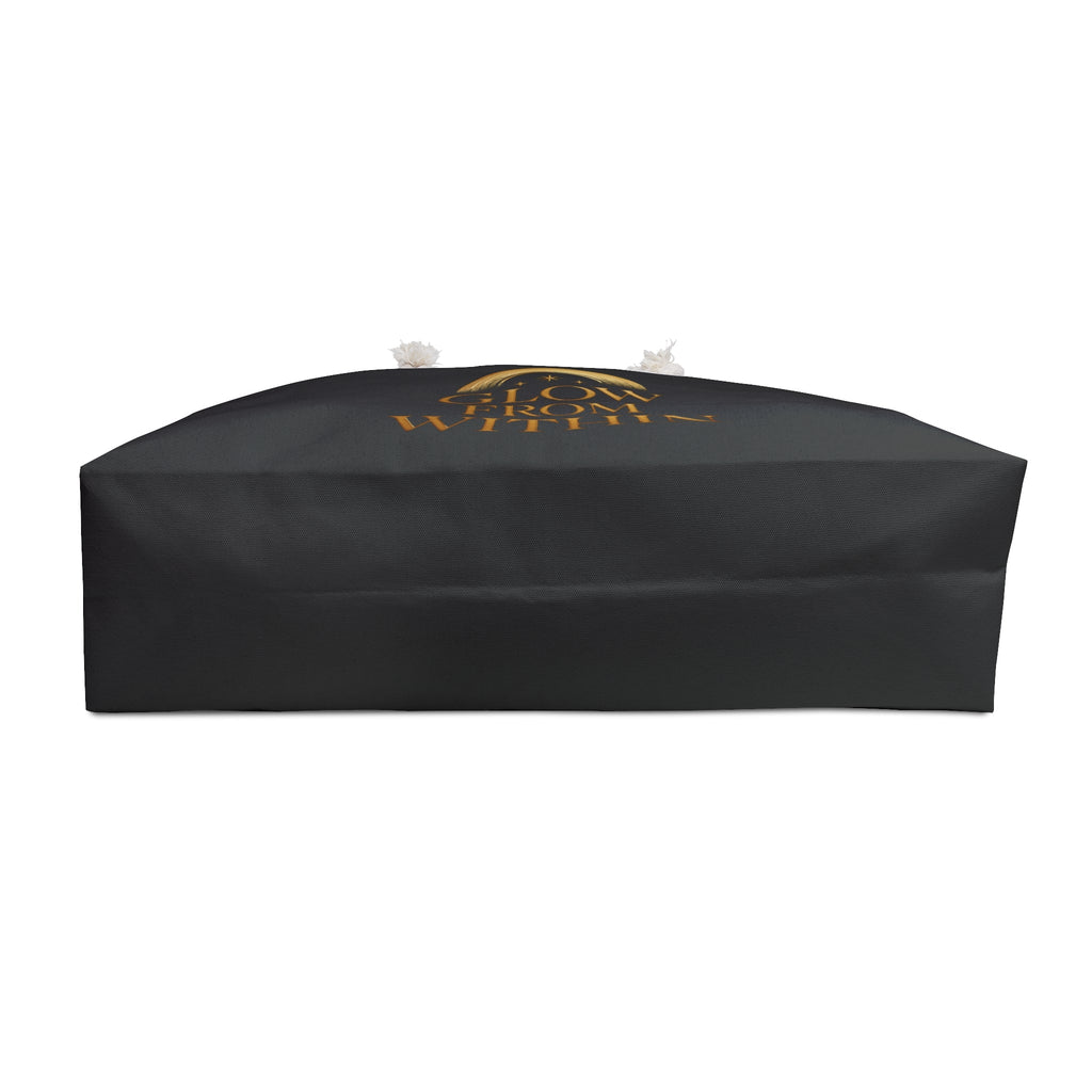 Weekender Bag — "GLOW FROM WITHIN " Self - Love Tote with Rope Handles - AURA BY RS ®